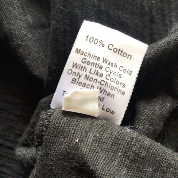 ARITZIA WILT SLUB KNIT BLACK TEE SHIRT 3/4 SLEEVES SIZE XS - Picture 9 of 12